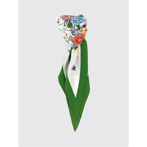 Gucci Neck Scarf Woman White